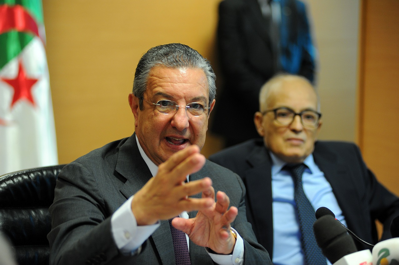 Mohamed Loukal, gouverneur de la Banque d'Algérie. New Press